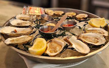Sea Salt signature dishes Oyster Sommelier's Choice
Grilled Spanish Octopus
Florida Red Snapper